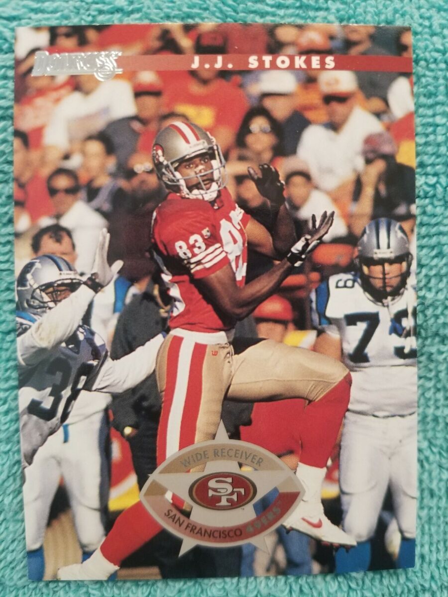 J J Stokes 29 NFL Card