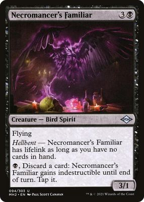 Necromancer&#39;s Familiar 094/303 - Modern Horizons 2 Singles
