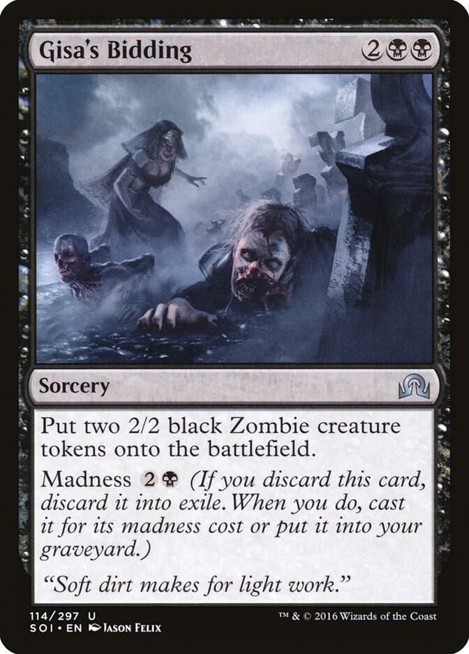 Gisa&#39;s Bidding 114/297 - Shadows over Innistrad (SOI) (Español)