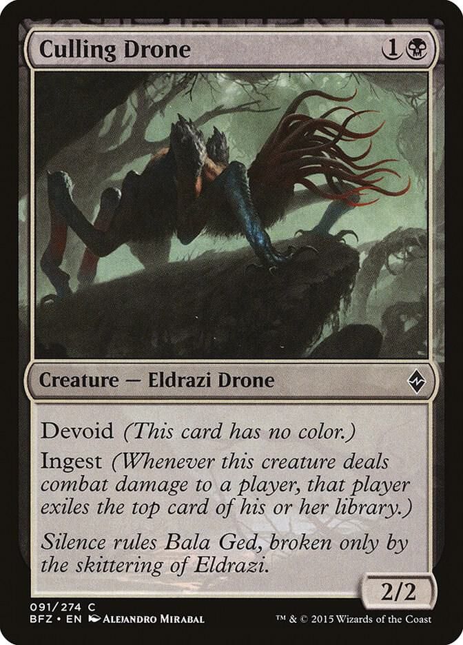 Culling Drone 091/274 - Battle for Zendikar (BFZ)