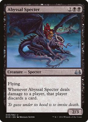 Abyssal Specter 040/062 - Duel Decks: Anthology (DD3)