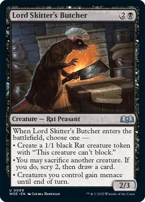 Lord Skitter&#39;s Butcher 0099 - Wilds of Eldraine (WOE)