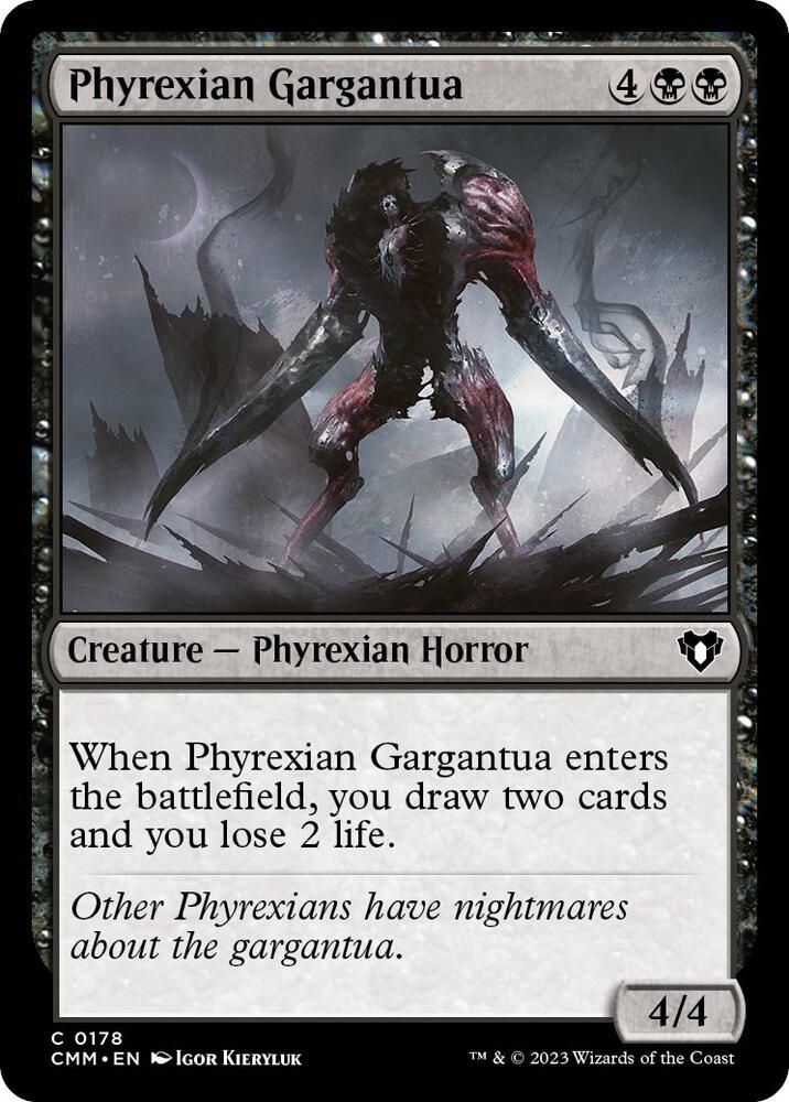 Phyrexian Gargantua 0178 - Commander Masters (CMM)