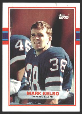 Mark Kelso 56 NFL Card
