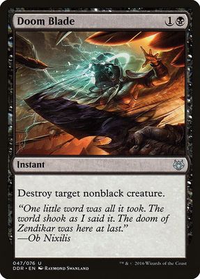Doom Blade 047/076 - Duel Decks: Nissa vs. Ob Nixilis (DDR)