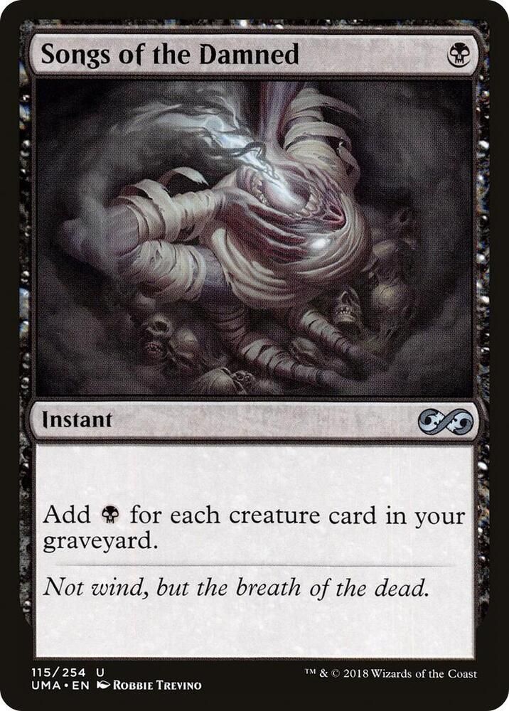Songs of the Damned 115/254 - Ultimate Masters (UMA)