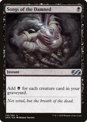 Songs of the Damned 115/254 - Ultimate Masters (UMA)