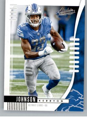 Kerryon Johnson 74 NFL Card