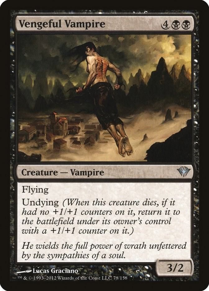 Vengeful Vampire 78/158 - Dark Ascension Singles