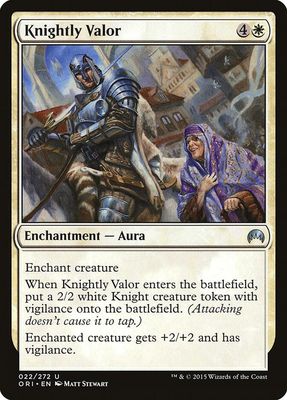 Knightly Valor 022/272 - Magic Origins (ORI)