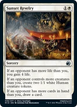 Sunset Revelry 038/277 - Innistrad: Midnight Hunt (MID)