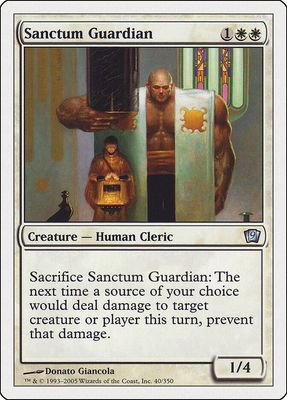 Sanctum Guardian 4/350- 9th Edition (9ED)