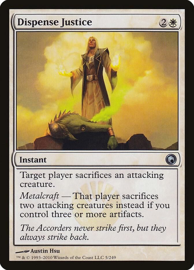 Dispense Justice 5/249 - Scars of Mirrodin (SOM)
