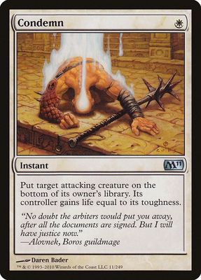 Condemn 11/249 - Magic 2011 (M11)