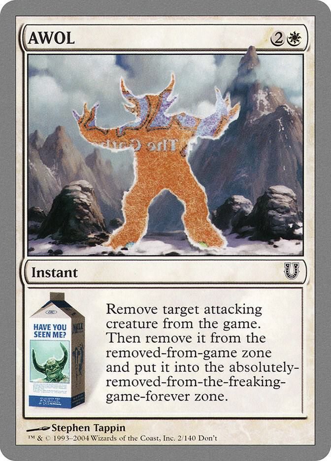 AWOL 2/140 - Unhinged (UNH)