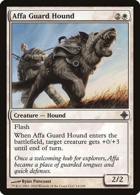Affa Guard Hound 14/248 - Rise of the Eldrazi (ROE)