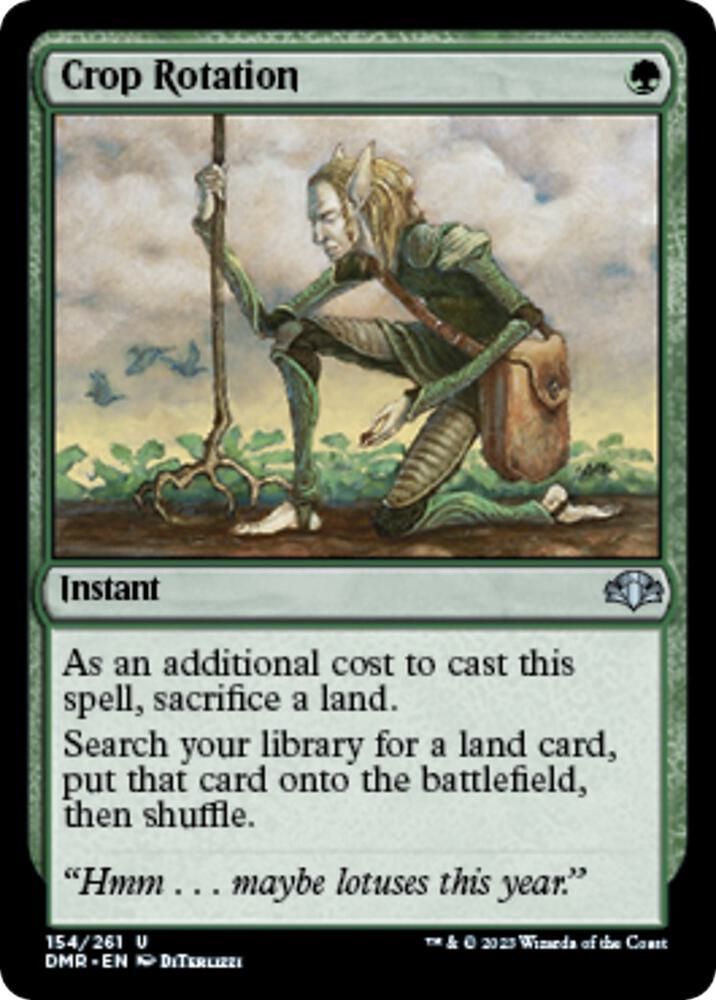 Crop Rotation 154/261 - Dominaria Remastered (DMR)