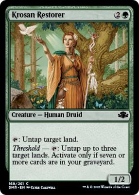 Krosan Restorer 168/261 - Dominaria Remastered Singles