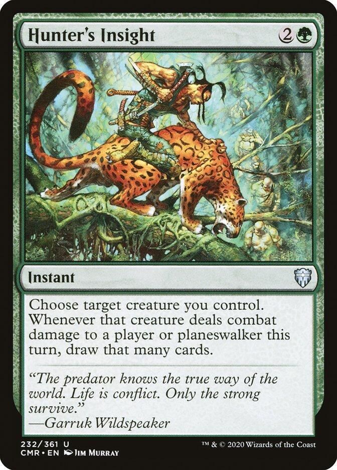 Hunter&#39;s Insight 232/361 - Commander Legends (CMR)