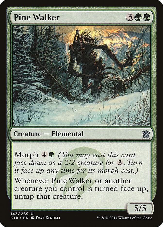 Pine Walker 143/269 - Khans of Tarkir (KTK)