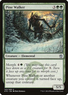 Pine Walker 143/269 - Khans of Tarkir (KTK)