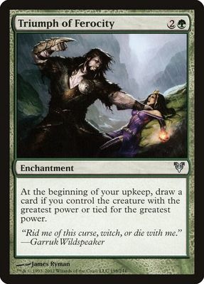 Triumph of Ferocity 198/244 - Avacyn Restored (AVR)