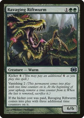 Ravaging Riftwurm 135/180 - Future Sight (FUT)
