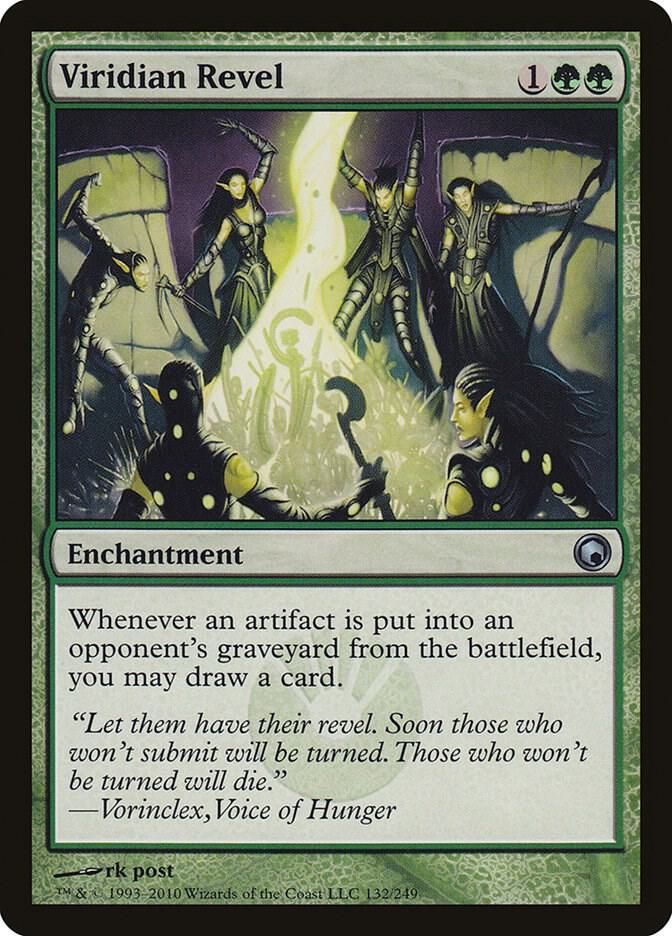 Viridian Revel 132/249 - Scars of Mirrodin (SOM)