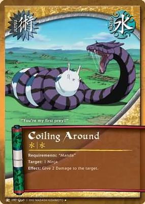Coiling Around - J-197 - Uncommon Naruto: Dream Legacy