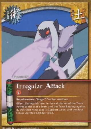 Irregular Attack - us081 - Common Naruto: Lineage of the Legends