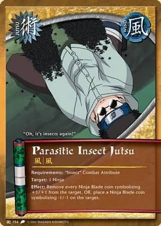 Parasitic Insect Jutsu - J-154 - Common Naruto: Revenge and Rebirth