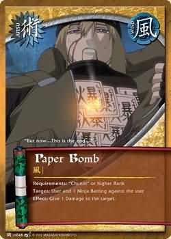 Paper Bomb - J-US046 - Common Naruto: Battle of Destiny