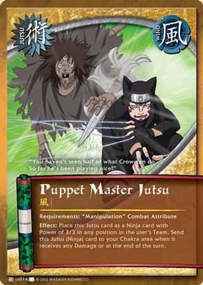Puppet Master Jutsu - J-US014 - Common Naruto: Eternal Rivalry
