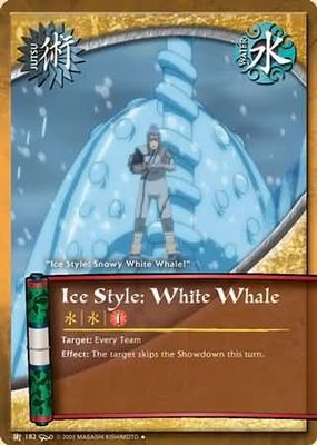 Ice Style: White Whale - J-182 - Uncommon Naruto: Dream Legacy