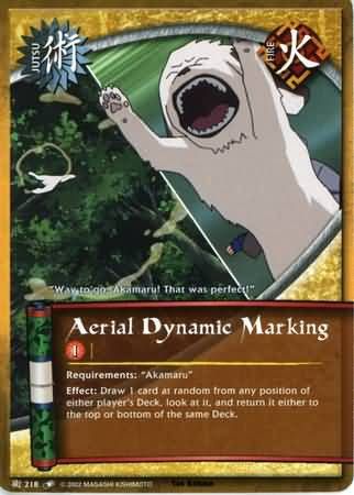 Aerial Dynamic Marking - J-218 - Common Naruto: Quest For Power