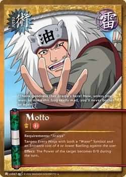 Motto - J-US047 - Uncommon Naruto: Battle of Destiny