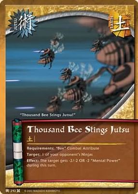 Thousand Bee Stings Jutsu - 292 - Common Naruto: The Chosen