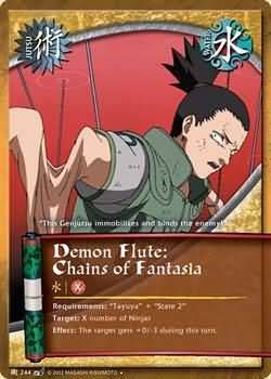 Demon Flute: Chains of Fantasia - J-244 - Uncommon Naruto: Battle of Destiny