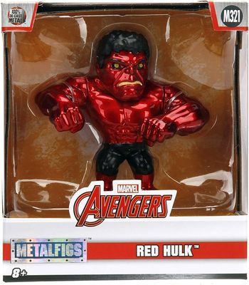 SH13 Red Hulk Figura Metalfigs M321 Avengers Figura Metal