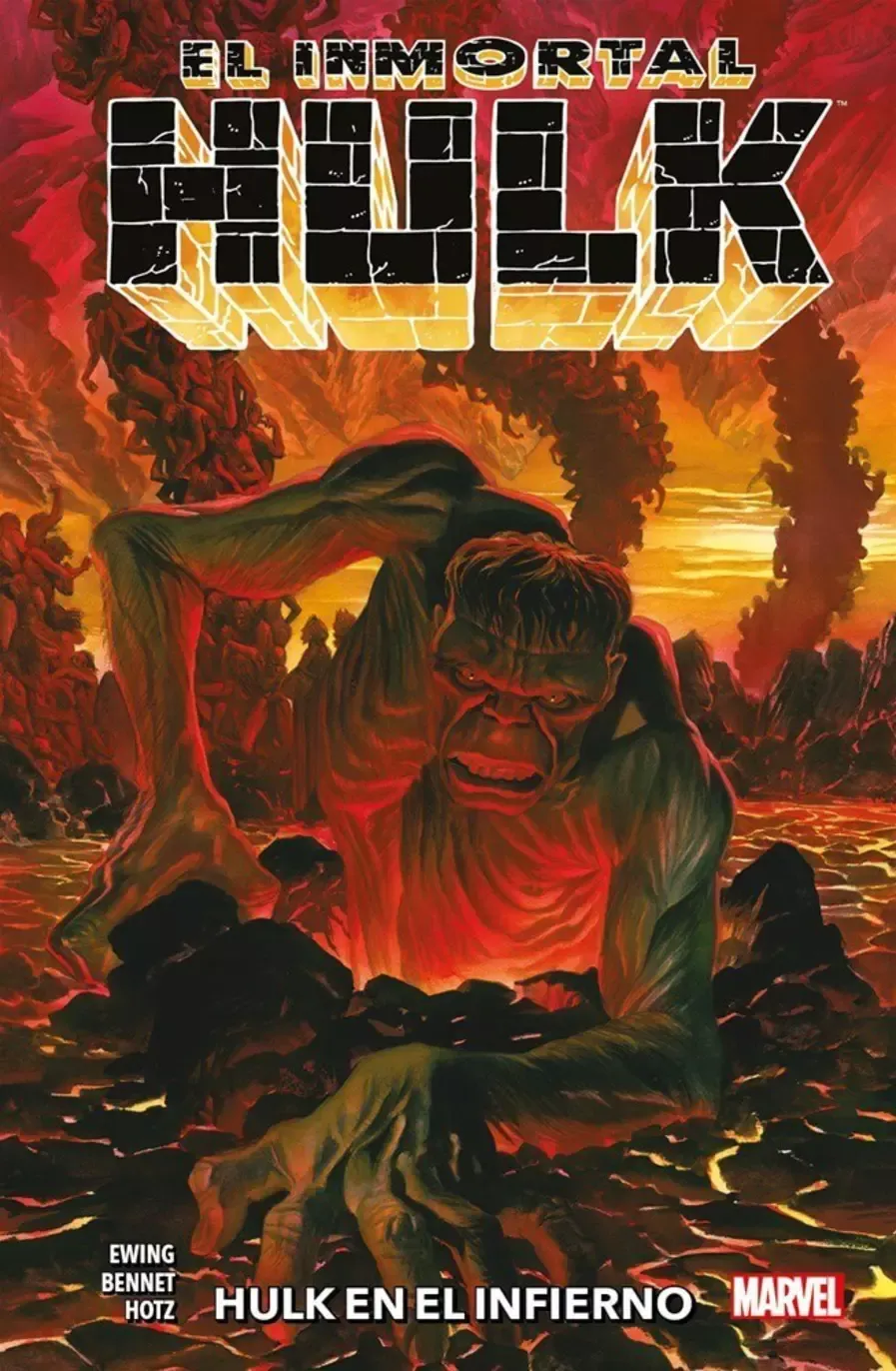 SH13 El Inmortal Hulk en el Infierno Libro Comic Espanol Marvel Panini