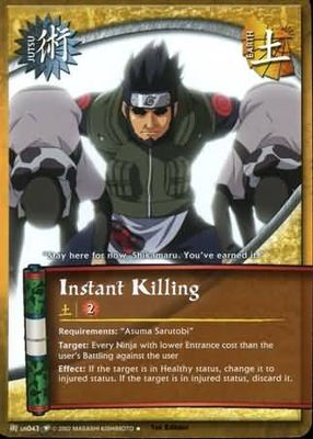 Instant Killing - J-US043 - Uncommon Naruto: Quest For Power