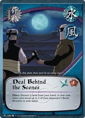 Deal Behind the Scenes - 080 - Uncommon foild Naruto: The Chosen