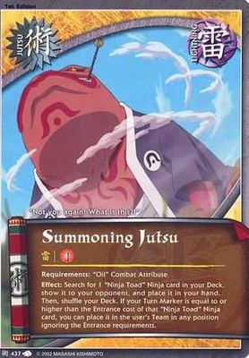 Summoning Jutsu - 437 - Common foild Naruto: A New Chronicle