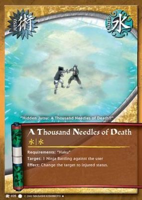 A Thousand Needles of Death - J-035 - Uncommon Naruto: The Path to Hokage