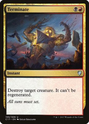 Terminate 199/309 - Commander 2017 (C17)