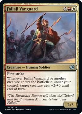 Fallaji Vanguard 210/287 - The Brothers&#39; War Singles