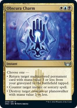 Obscura Charm 208/281 - Streets of New Capenna (SNC)