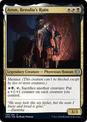 Aron, Benalia&#39;s Ruin 193/281 - Dominaria United Singles