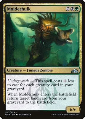 Molderhulk 190/259 - Guilds of Ravnica (GRN)