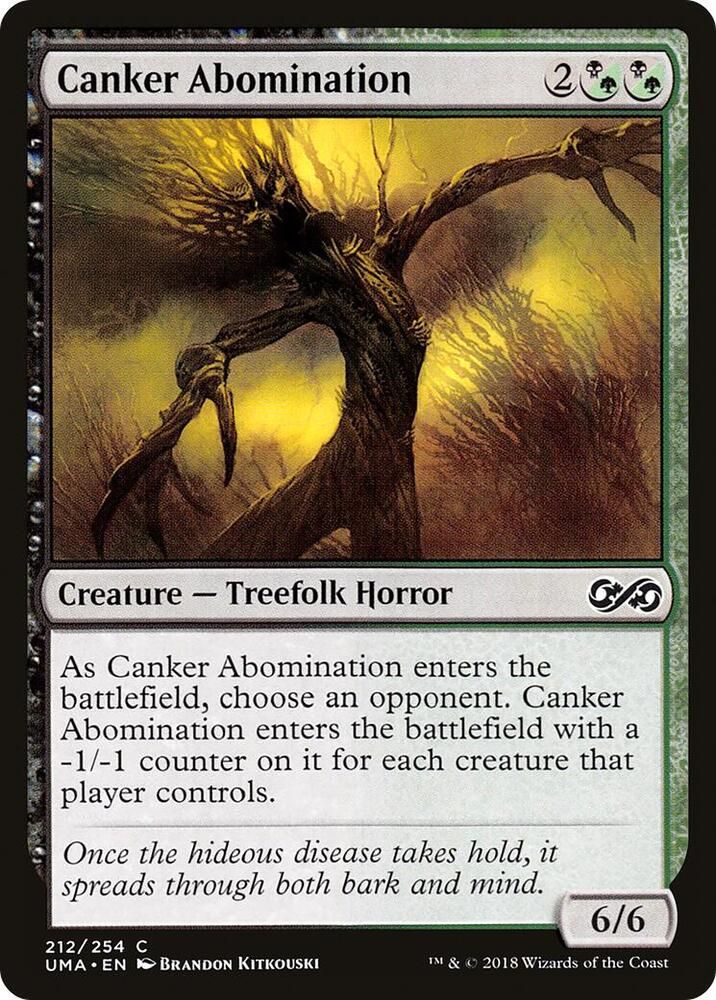 Canker Abomination 212/254 - Ultimate Masters (UMA)